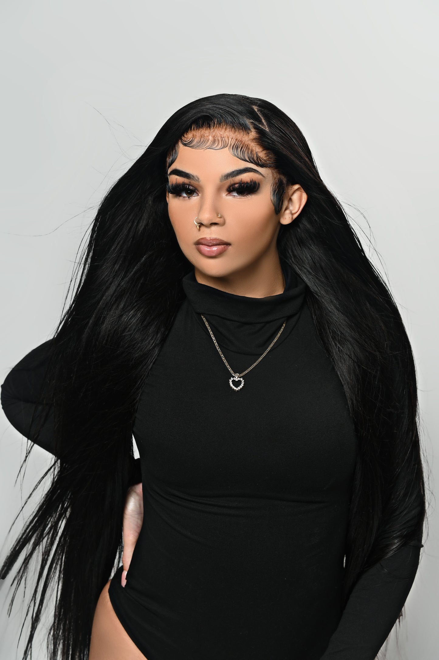 13x4 Straight Jet Black Wig